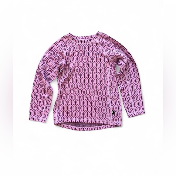 Reima Other - Reima Taival Wool Blend Base Layer Long Sleeve Top Red Violet 120/6-7 years